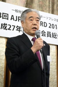 バドミントン協会専務理事　今井茂満氏